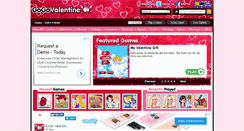 Desktop Screenshot of gogovalentinegames.com